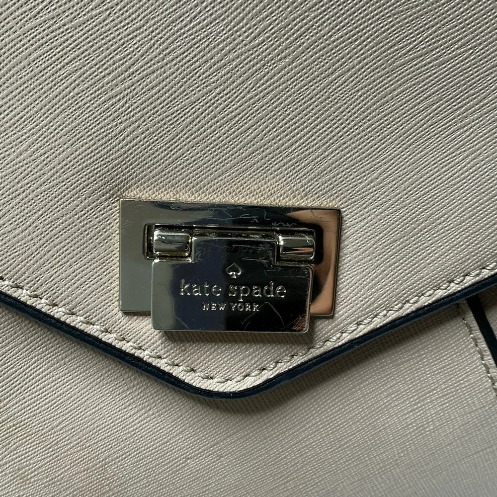 Kate Spade Saffiano Leather Envelope HandbagTwo Tone